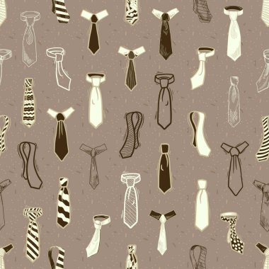 Düğümlü zarif çizgili kravatlar. Rengi pürüzsüz.