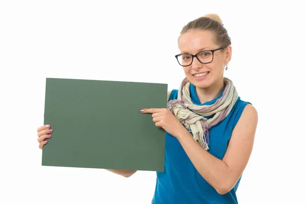 Female hands on a white background. poster Stock Picture