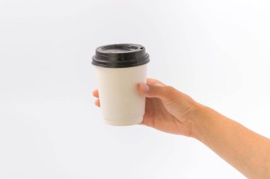 Fast food ve içecekler için kaplar. Geri dönüşümlü malzeme