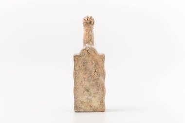 Mermer güçlü içecekler için bir şişe. Tasarım