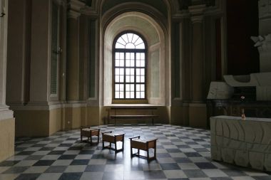 Dresden, Almanya - 4 Ağustos 2017: Dresden Hofkirche mahkeme Katolik - piskoposluk bölgesi, Dresden-Meissen, katedral.