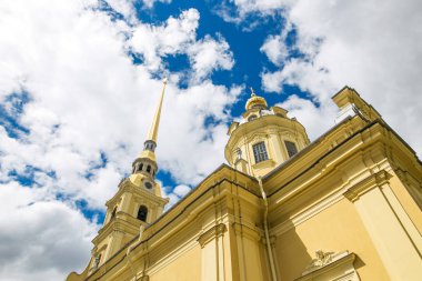 Petersburg, Rusya - 2 Temmuz 2017: Peter ve Paul Katedrali t