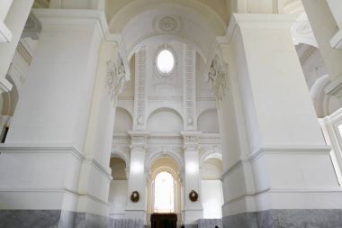 Petersburg, Rusya - 2 Temmuz 2017: İç Peter ve Paul Cathe
