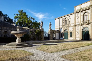 Monselice, İtalya - 13 Temmuz 2017: Villa Dudo görünümünü .