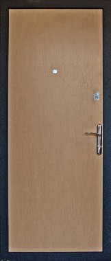 Kapı giriş heavy metal iki kilit ile.