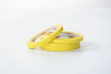 Silindirler renkli ticari çıkartmaları. Çift bant.