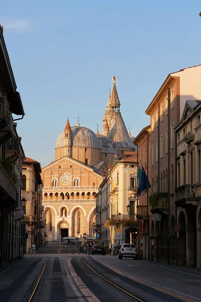 Padova, Itálie – 24. srpna 2017: budova Papežské baziliky svatého Antonína z Padovy. — Stock fotografie