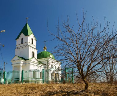 Gomel, Beyaz Rusya - 7 Nisan 2018: Aziz Nikolaos Kilisesi Wonderworker.