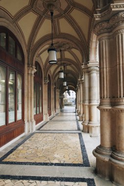 Vienna, Avusturya - 15 Nisan 2018: Viyana Devlet Opera Binası.