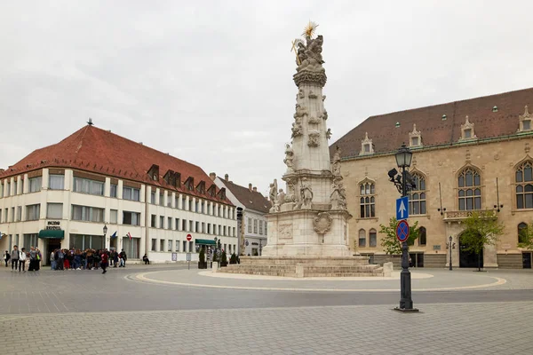 Budapest, Hongarije - 17 April 2018: de pest van de stad. — Stockfoto