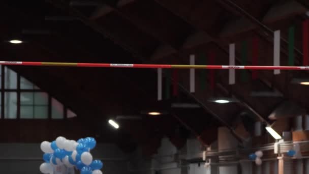 Гомель Білорусь Грудня 2019 Міжнародні Змагання Легкої Атлетики Рамках Спортивного — стокове відео