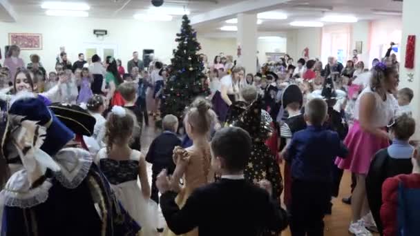 Gomel Belarus Décembre 2019 Vacances Noël Nouvel Pour Les Enfants — Video