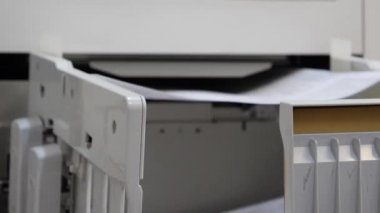 risograf. Birden fazla kopyanın hızlı basımı. yazıcı ekipmanı