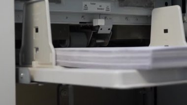 risograf. Birden fazla kopyanın hızlı basımı. yazıcı ekipmanı