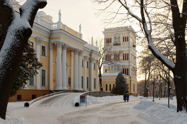 Gomel, Belarus - 5 Şubat 2020 Rumyantsev Sarayı, 2020