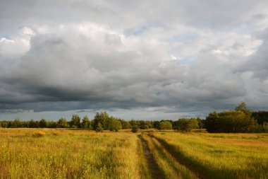 2020 'de gökyüzünde bir kasırga.