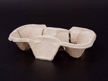 Karanlık bir arka planda fast food için çevre dostu ambalaj 2020