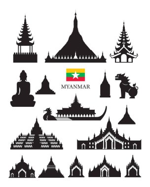 Myanmar Simgesel mimari yapı nesne kümesi