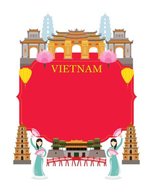 Vietnam tarihi yerler, geleneksel dans, çerçeve
