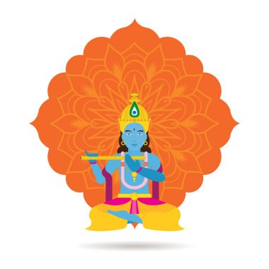 Krishna Hindu tanrısı veya kutsal varlık