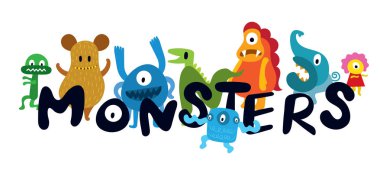 Sevimli Canavarlar çizgi film karakterleri 