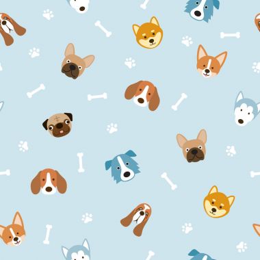 Kafa Seamless Modeli köpek ırkları