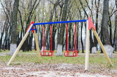 Park Çocuk salıncaklar