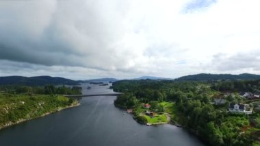 Norveç manzara Panoraması