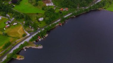 Norveç manzara Panoraması