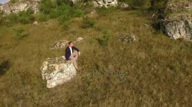 alanında toplantı aşık Çift
