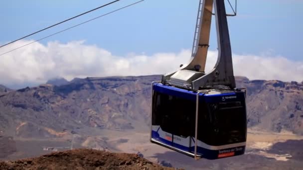 Cableway de Tenerife . — Vídeo de Stock