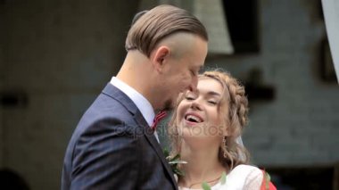 Yeni evli çift hassasiyet aşık