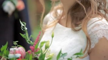 güzel bir gelin ile damat 
