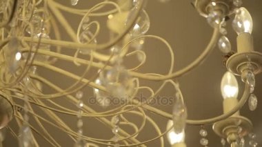 Vintage aydınlatma lambaları ışık ampuller ile