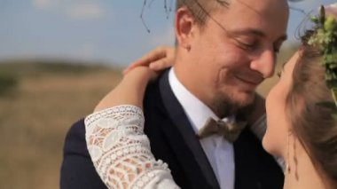 alanında sarılma aşık Çift