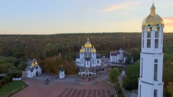 Zarvanytsia - åndelig senter for den gresk-katolske kirke – stockvideo