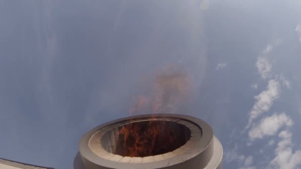 Caldera de combustible sólido y sistemas de calefacción. — Vídeos de Stock
