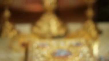 Kilise düğün kayıt defteri ve evlilik kilise, tablo özniteliklerini yakın çekim 