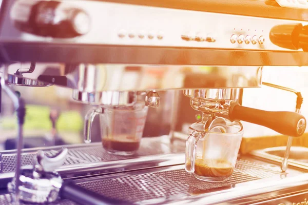 Máquina de café com gradiente Imagens Royalty-Free