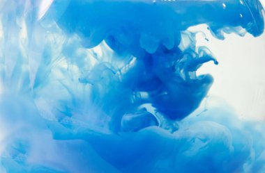 abstract acrylic paint mixed with water background image