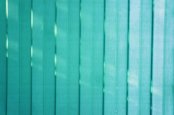 Texture Green Iron Sheet Sunbeams — Stock Photo, Image