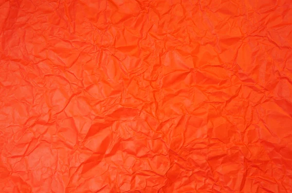 Смятая Красная Бумага Текстура Фона Букв — стоковое фото