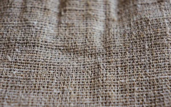 Texture Old Fabric Burlap Closeup Background Your Text — Stock Photo, Image