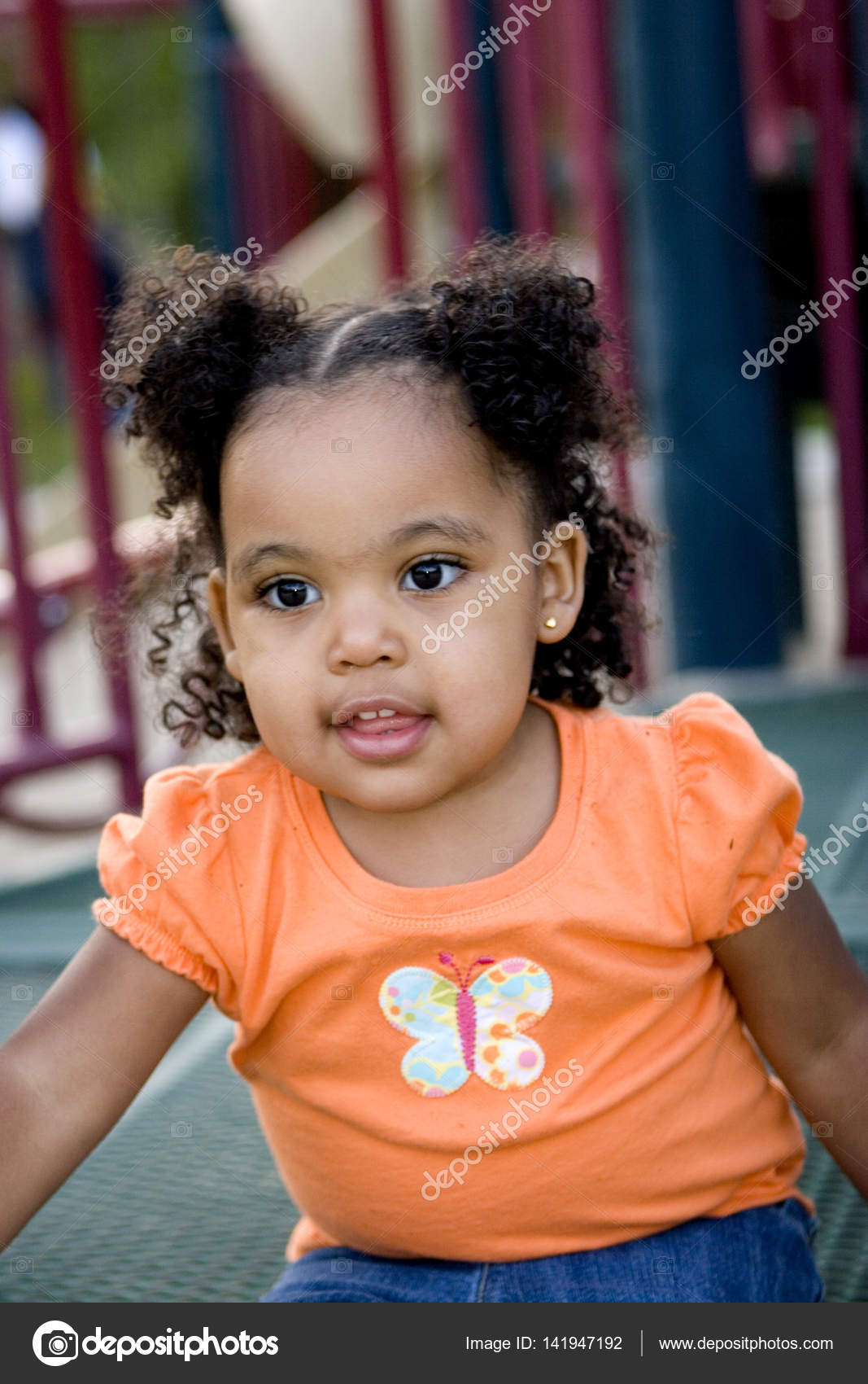 mixed girls  playing