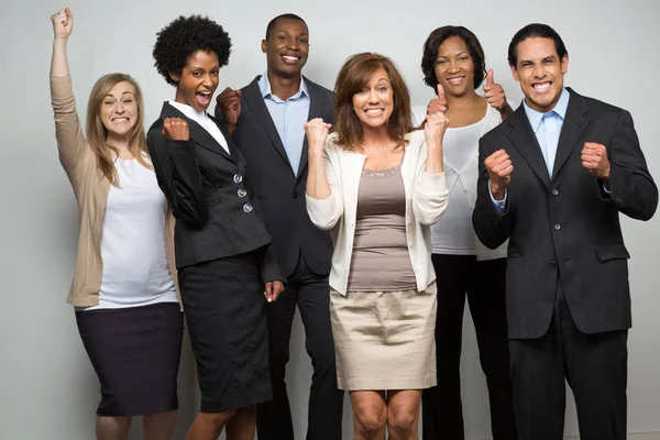 Diverse groepen zakenmensen. — Stockfoto