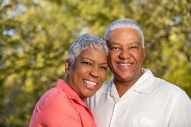 Mature AFrican American Couple clipart