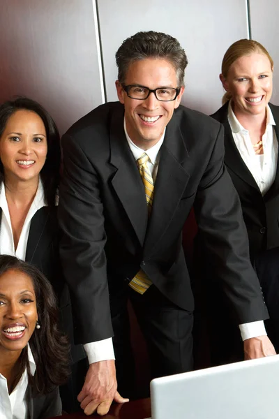 Divese group of business people. — Stock Photo, Image