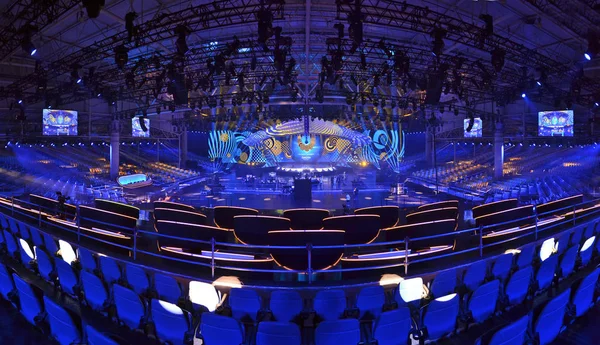Eurovíziós fő Concert Hall 2017 Jogdíjmentes Stock Képek