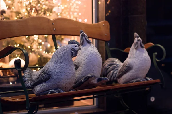 Sokak figürler horoz