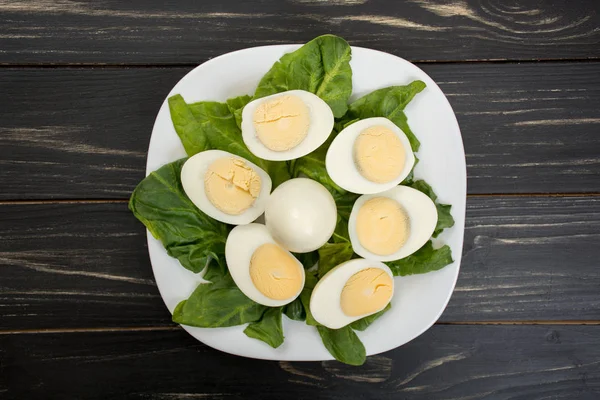 Pate of boiled eggs — Stock Photo, Image